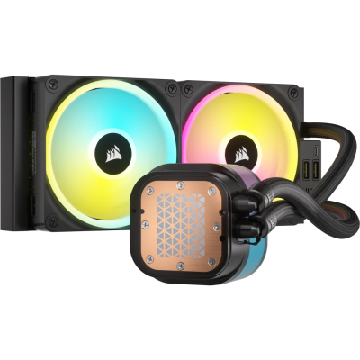 CORSAIR CPU COOLER 240MM RGB ICUE LINK H100I LCD (CW-9061007-WW)