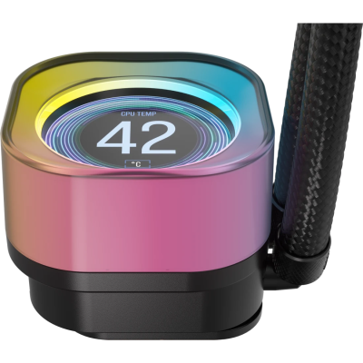 CORSAIR CPU COOLER 240MM RGB ICUE LINK H100I LCD (CW-9061007-WW)