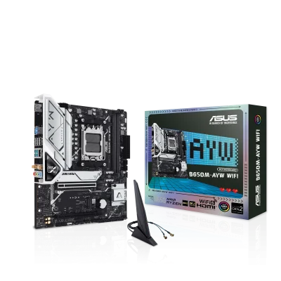 ASUS MOTHERBOARD B650M-AYW WIFI (90MB1KI0-M0UAY0)
