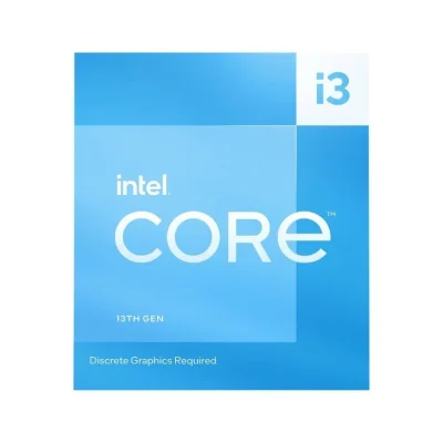 CPU INTEL Ci3-13100F upto4.50 GHz/4C/8T/LGA-1700 (BX8071513100F)