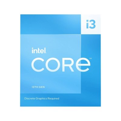 CPU INTEL Ci3-13100F upto4.50 GHz/4C/8T/LGA-1700 (BX8071513100F)