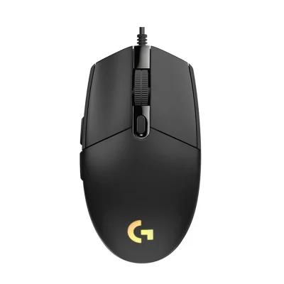 LOGITECH MOUSE GAMING G G102 LIGHTSYNC (BLACK)