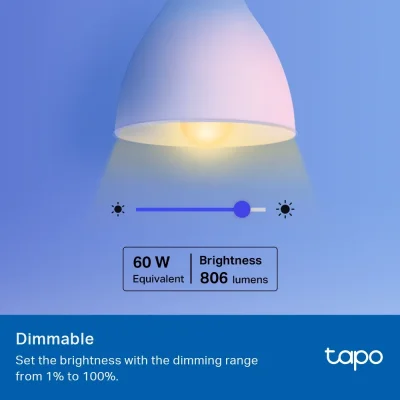 TAPO L530E SAMRT WI-FI LIGHT BULB MULTICOLOR