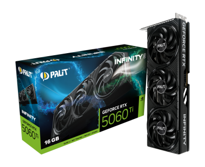 PALIT GEFORCE RTX5060 TI INFINITY 3 16GB GDDR7 (NE7506T019T1-GB2061S)