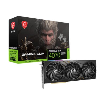 MSI GEFORCE RTX4070 SUPER 12G  GAMING SLIM WUKONG EDITION