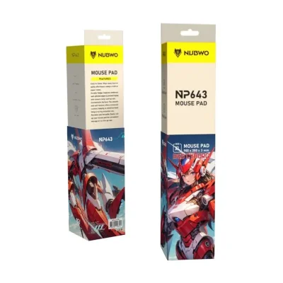 NUBWO MOUSE PAD RED CYBORG SIZE XL (NP643)