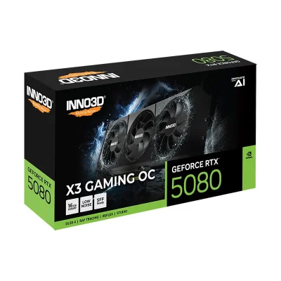INNO3D GEFORCE RTX5080 X3 GAMING OC 16GB GDDR7
