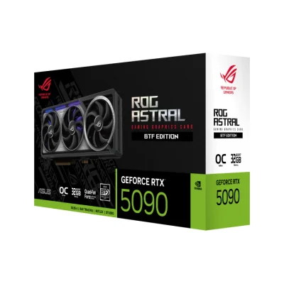 VGA (การ์ดจอ) ASUS ROG ASTRAL GAMING GEFORCE RTX5090 BTF OC EDITION /32GB GDDR7 (90YV0NF0-M0NA00)