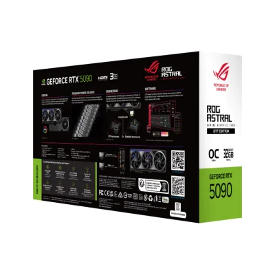 VGA (การ์ดจอ) ASUS ROG ASTRAL GAMING GEFORCE RTX5090 BTF OC EDITION /32GB GDDR7 (90YV0NF0-M0NA00)