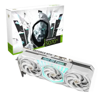 GALAX GEFORCE RTX5070 TI HOF GAMING WHITE PCI-E 16GB (57IZN6MDDPWT)