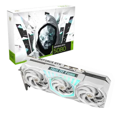 GALAX GEFORCE RTX5080 HOF GAMING WHITE PCI-E 16GB (58NZN6MDDPFG)
