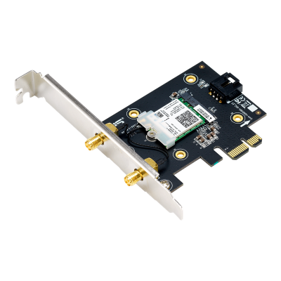 ASUS WI-FI 6 PCI-E ADAPTER DUAL BAND (PCE-AX3000/BULK)  (90IG0610-MG0R20)