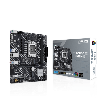 ASUS MOTHERBOARD PRIME H610M-E LGA1700 DDR5 (90MB1G10-M0UAY0)