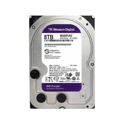 CCTV PC HDD 8TB/5400/PURPLE SATA3 (WD85PURZ-85C4WYO)