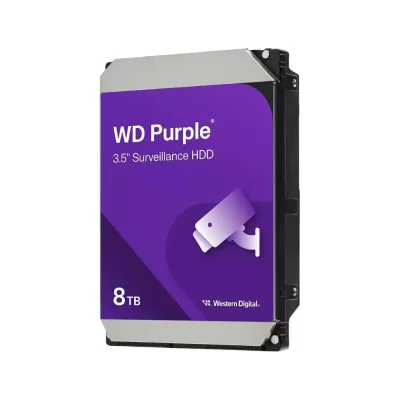 CCTV PC HDD 8TB/5400/PURPLE SATA3 (WD85PURZ-85C4WYO)