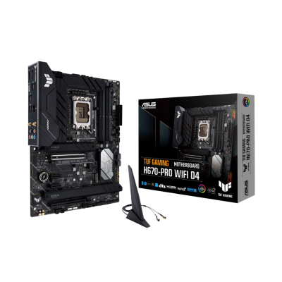 ASUS TUF GAMING MOTHERBOARD H670-PRO WIFI D4 (90MB1900-M0UAY0)