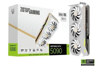 ZOTAC GAMING GeForce RTX 5090 Solid OC White (288-1N761-500Z6)
