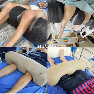 หมอนป้องกันการงอเข่า