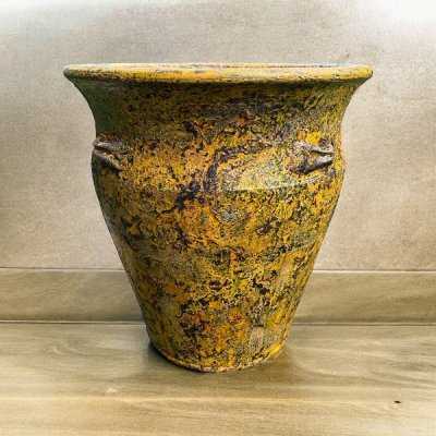 Flowerpot กระถางดินเผาทรงปากบาน ขนาด 40 x 44 cm.