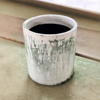 Flowerpot กระถางดินเผาทรงตรงเรียบ ขนาด  23 x 25 cm.