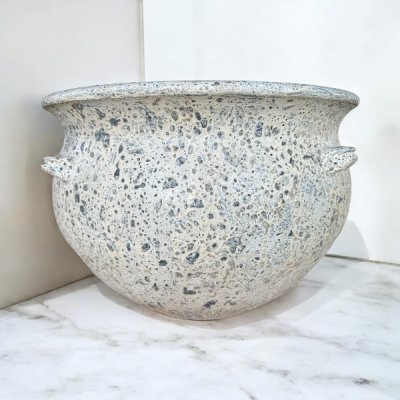 Basin อ่างดินเผาปากกว้างมีหู 4 หู ขนาด 55 x 40 cm.