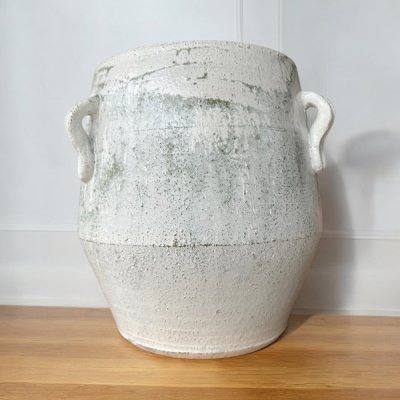 Flowerpot กระถางดินเผาก้นเหลี่ยม มีหู 3 หู ขนาด 28 x 31 cm.