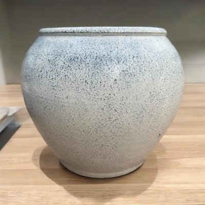 Flowerpot กระถางดินเผาทรงโอ่งเรียบ ขนาด 30 x 26 cm.