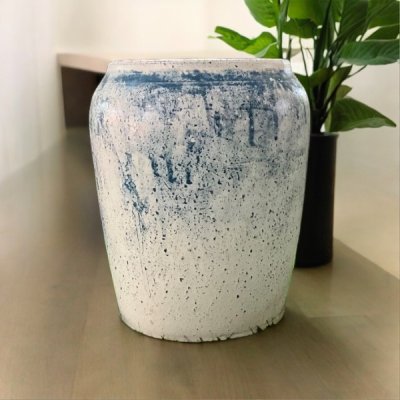 Flowerpot กระถางดินเผาทรงไหเล็ก ขนาด 20 x 24 cm.