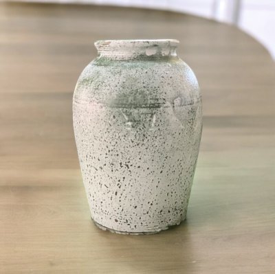 Vase แจกันดินเผาทรงไหจิ๋ว ขนาด 15 x 23 cm.