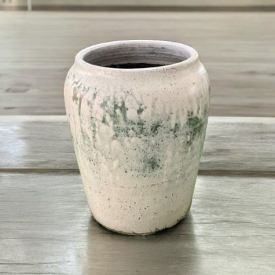 Flowerpot กระถางดินเผาทรงไหเล็ก ขนาด 20 x 24 cm.