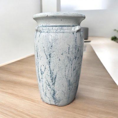 Flowerpot กระถางดินเผาทรงตรงปากแบน วินเทจสไตล์ มีหู 4 หู  ขนาด 26 x 47 cm. ใช้ทำเป็นที่ใส่เก็บร่มได้