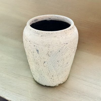 Flowerpot กระถางดินเผาทรงไหเล็ก ขนาด 20 x 24 cm.