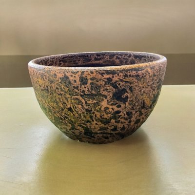 Flowerpot กระถางดินเผาทรงถ้วย ขนาด 26 x 15 cm.
