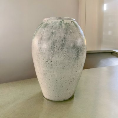 Vase แจกันดินเผาทรงไหเรียบ ขนาด 23 x 35 cm.