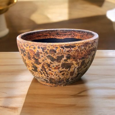 Flowerpot กระถางดินเผาทรงถ้วย ขนาด 32 x 17 cm.