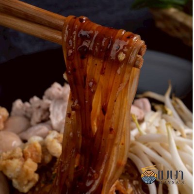 เมษาซอสก๋วยเตี๋ยวแห้งคลุก ขนาด 1,000  กรัม