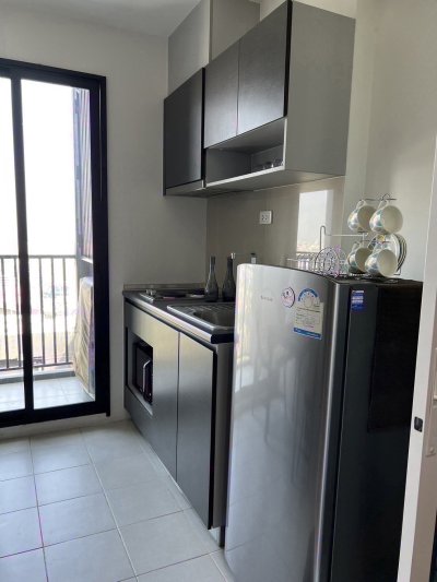 Condo for sale, furnished, ready to move in, The Base Rama 9 - Ramkhamhaeng