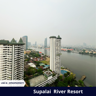 ขายคอนโดริมแม่น้ำ ศุภาลัย ริเวอร์ รีสอร์ท ( Supalai river resort ) มองเห็นวิวเอเชียทีค