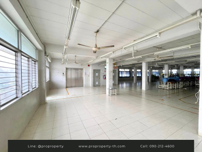ปล่อยเช่าอาคารสำนักงาน 6 ชั้นครึ่ง ทำเลใจกลางเมืองติดถนนเจริญราษฎร์-พระราม 3