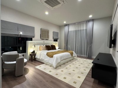 Large, fully furnished detached house for rent, ready to move in | Prime location near Suvarnabhumi Airport