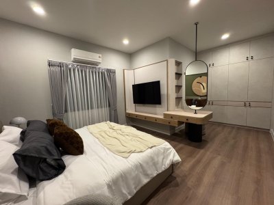 Large, fully furnished detached house for rent, ready to move in | Prime location near Suvarnabhumi Airport