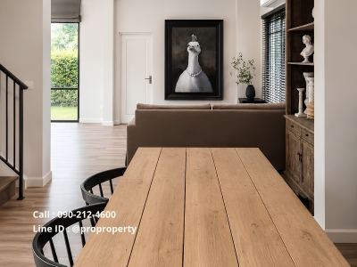 Luxury detached house for sale: Corner unit next to the clubhouse in a prime location—Bangkok Boulevard Sathorn-Pinklao 2.
