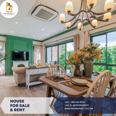 Property Details : - Land area: 91.5 sq.wah - Usable area: 197 sq.m. - 4 bedrooms, 3 bathrooms - 2 covered parking spaces - 1 maid's room - Built-in and fully furnished