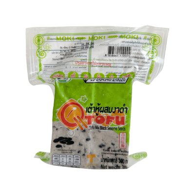 Q-TOFU เต้าหู้ตราโมคิ  สูตรงาดำ