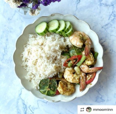 ข้าวหอมมะลิผสมบุก
