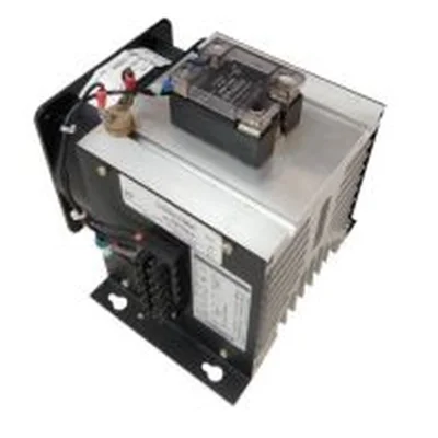 ชุดสวิตช์โซลิดสเตตพร้อมฮีตซิงก์และพัดลมรุ่น SSR Static Switch 40 to 300 Amperes