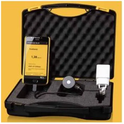 เครื่องวัดรังสีอัลตราไวโอเลตแบบใช้ร่วมกับสมาร์ทโฟนรุ่น UV Radiometer SXL 55