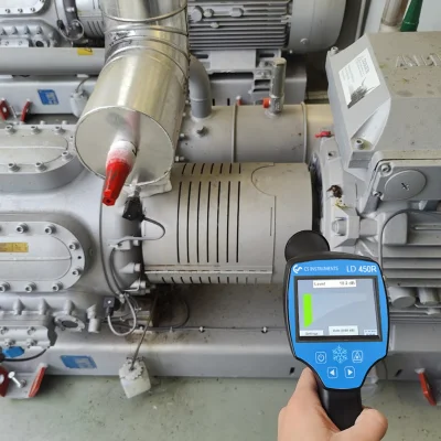 เครื่องตรวจหารอยรั่วสารทำความเย็นด้วยคลื่นอัลตราโซนิกรุ่น LD450R