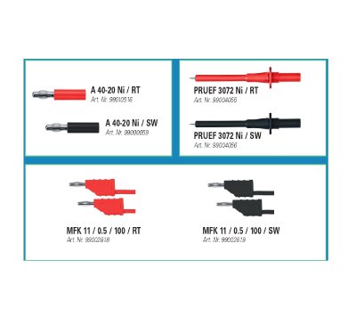 SET 9618 2 mm | Test and measurement set "Standard"