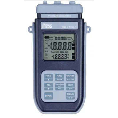 HD2102.1 เครื่องวัดแสงสีฟ้า Blue Light Meter รองรับเปลี่ยนโพรบวัดแสงหลายชนิด
